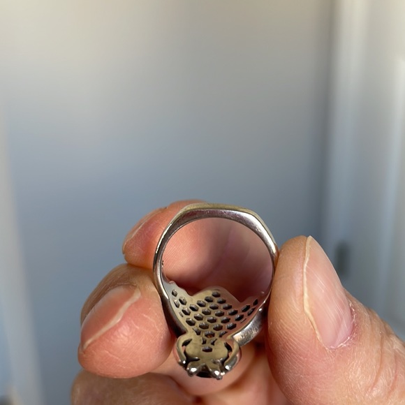 Samuel B STERLING SILVER BEE RING. Size 6 - Picture 2 of 8